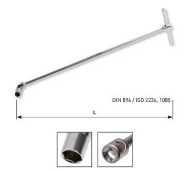 KRAFTWERK Gelenkschlüssel 19 Mm Mit T-Griff Extra Lang 6 KRAFTWERK Gelenkschlüssel 19 Mm Mit T-Griff Extra Lang – Bild 4