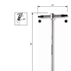 KRAFTWERK Stiftschlüssel Innensechskant 8 Mm T-Griff -Kraftwerk Verkäufe 2593 x 720x600 4