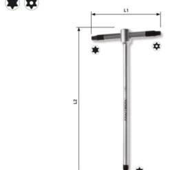 KRAFTWERK Stiftschlüssel Mit T-Griff Für Torx T20 -Kraftwerk Verkäufe 2594 x 720x600 6