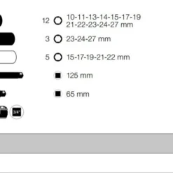 KRAFTWERK Druckluft Schlagwerkzeugsatz 1/2" 24 Teile -Kraftwerk Verkäufe 3837K 1 720x600