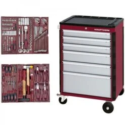 Kraftwerk COMPLETO Werkstattwagen 150 Teilig