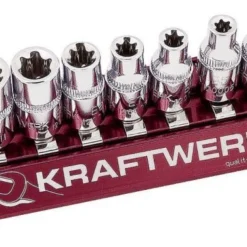 KRAFTWERK MAGALU E-TX Stecknusssatz 1/4" 7 Teile