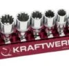 KRAFTWERK COMBI Stecknusssatz MAGALU 1/4" 13 Teile