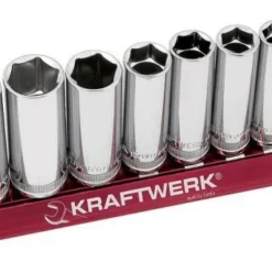 KRAFTWERK Stecknusssatz Lang MAGALU 3/8" 11 Teile