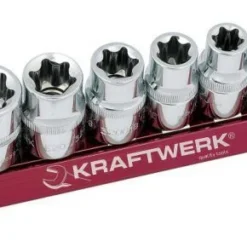 KRAFTWERK MAGALU E-TX Stecknusssatz 1/2" 8 Teile