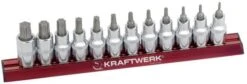 KRAFTWERK Torx Bit Stecknusssatz MAGALU 1/2" 12 Teile