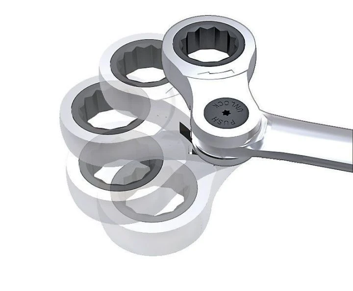 KRAFTWERK Winkel Ratschenschlüssel CLICKRAFT 10 Mm 5 KRAFTWERK Winkel Ratschenschlüssel CLICKRAFT 10 Mm – Bild 3