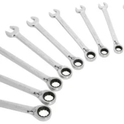 KRAFTWERK Ratschen Ringmaulschlüssel Satz CLICKRAFT 12 Teile