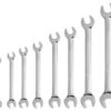 Kraftwerk Doppelgabelschlüssel Satz Voll Poliert 6 Bis 22 Mm 8 Teile