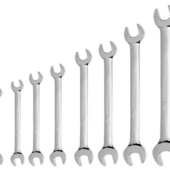 Kraftwerk Doppelgabelschlüssel Satz Voll Poliert 6 Bis 22 Mm 8 Teile