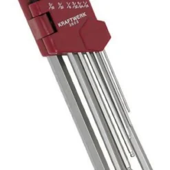 KRAFTWERK Kugelkopf-Innensechskant-Satz Zoll 9 Teile