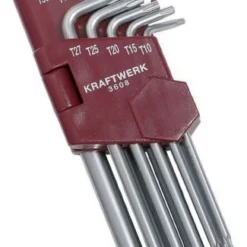 KRAFTWERK Kugel-TX-Stiftschlüssel-Satz T10-T50