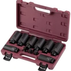 KRAFTWERK 12-Kant-Schlag-Stecknuss-Satz 1/2" 11 Teile