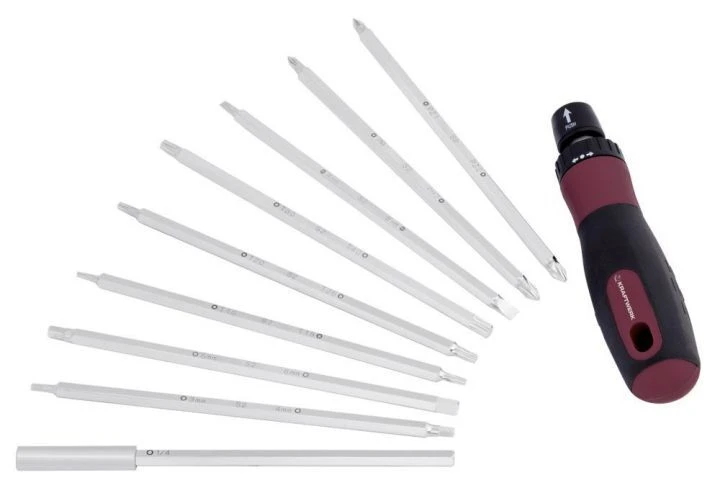 KRAFTWERK Doppelklingen Schraubendrehersatz 10 Teile 3 KRAFTWERK Doppelklingen Schraubendrehersatz 10 Teile