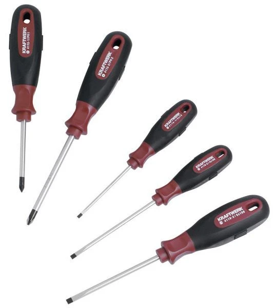 KRAFTWERK Ergokraft Schraubendrehersatz -/PH 5 Teile 3 KRAFTWERK Ergokraft Schraubendrehersatz -/PH 5 Teile