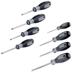 KRAFTWERK Schraubendreher-Satz Rostfrei 8 Teile