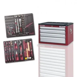 Kraftwerk Werkzeugkoffer 3905 EVA3 104 Teilig