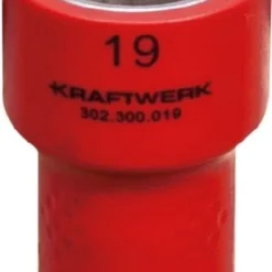 Kraftwerk Elektriker Stecknuss 3/8 Zoll 19 Mm VDE