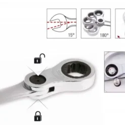 KRAFTWERK Winkel Ratschenschlüssel CLICKRAFT 13 Mm -Kraftwerk Verkäufe kraftwerk gabelringratsche 3402 08 01 720x600 1
