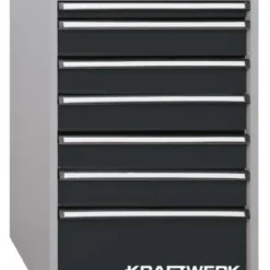 KRAFTWERK Schubladenbox 800x535x600 Mm 7 Schubladen