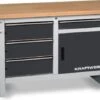 Kraftwerk Industry Werkbank 840x1500x700 Mm Mit 1 Tür Und 4 Schubladen -Kraftwerk Verkäufe kraftwerk industry werkbank tuer schubladen 110150002 1 720x600