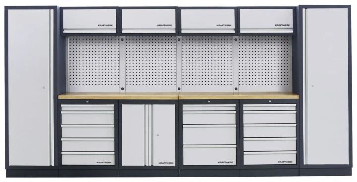 Kraftwerk MOBILIO 6 Element Werkstatt Schrankwand Mit Multiplex Arbeitsplatte 3 Kraftwerk MOBILIO 6 Element Werkstatt Schrankwand Mit Multiplex Arbeitsplatte