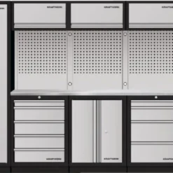 Kraftwerk MOBILIO 5er Komplett Kombi Mit Lochwand Edelstahl 430