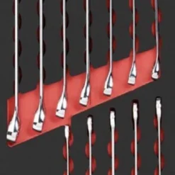 Kraftwerk Ringmaulschlüsselsatz 12 Teilig