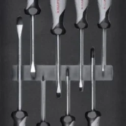 Kraftwerk Schraubendreher Schlitz PH 8 Teilig 20 X 40 Einlage