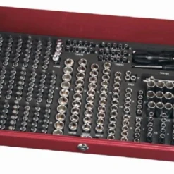 Kraftwerk Steckschlüssel Einzelteilkasten 294 Teilig 1/4 Zoll