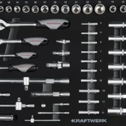 Kraftwerk Steckschlüsseleinsatz Einlage 86 Teilig