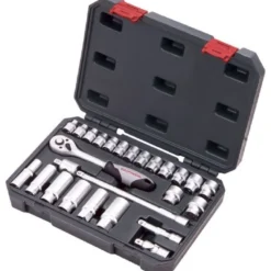 KRAFTWERK Steckschlüsselsatz Basic 3/8 Zoll 26 Teile