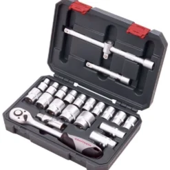 KRAFTWERK Steckschlüsselsatz Basic 1/2 Zoll 22 Teile