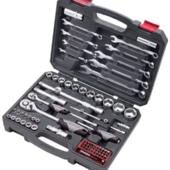 KRAFTWERK Steckschlüsselsatz Basic 1/4 Zoll Und 1/2 Zoll 80 Teile