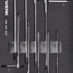 Kraftwerk T-Griff Schraubendreher Innensechskant 9 Teilig