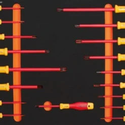 Kraftwerk VDE Einlage Mit Schraubendreher Torx Innensechskant 18 Teilig