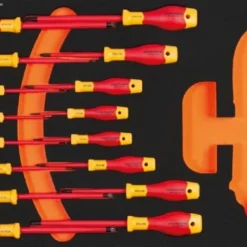 Kraftwerk VDE Einlage Mit Schraubendreher Schlitz / Ph / Pz 16 Teilig