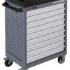 Kraftwerk Werkstattwagen BT700 Mit 9 Schubladen Ohne Werkzeug