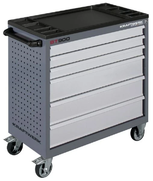 Kraftwerk Werkstattwagen BT900 Mit 6 Schubladen Ohne Werkzeug 3 Kraftwerk Werkstattwagen BT900 Mit 6 Schubladen Ohne Werkzeug
