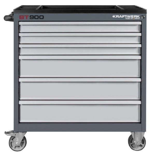 Kraftwerk Werkstattwagen BT900 Mit 6 Schubladen Ohne Werkzeug 4 Kraftwerk Werkstattwagen BT900 Mit 6 Schubladen Ohne Werkzeug – Bild 2