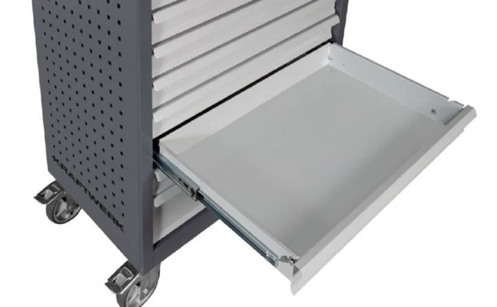 Kraftwerk Werkstattwagen BT900 Mit 6 Schubladen Ohne Werkzeug 5 Kraftwerk Werkstattwagen BT900 Mit 6 Schubladen Ohne Werkzeug – Bild 3