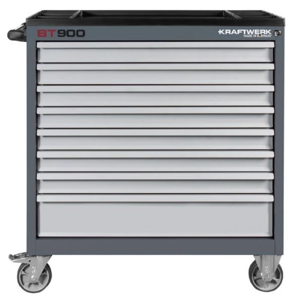 Kraftwerk Werkstattwagen BT900 Mit 8 Schubladen Ohne Werkzeuge 4 Kraftwerk Werkstattwagen BT900 Mit 8 Schubladen Ohne Werkzeuge – Bild 2